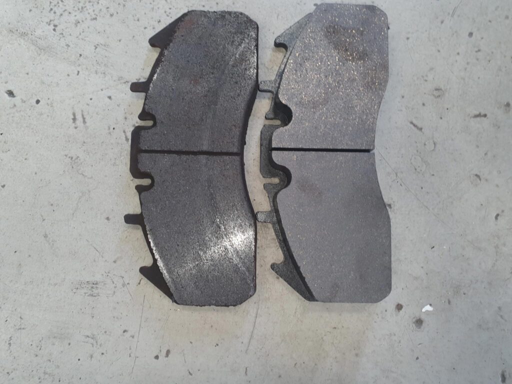 Old And New Brake Pads