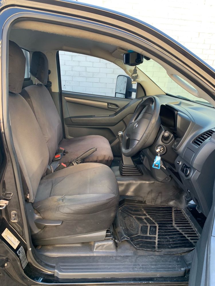 Interior of a car
